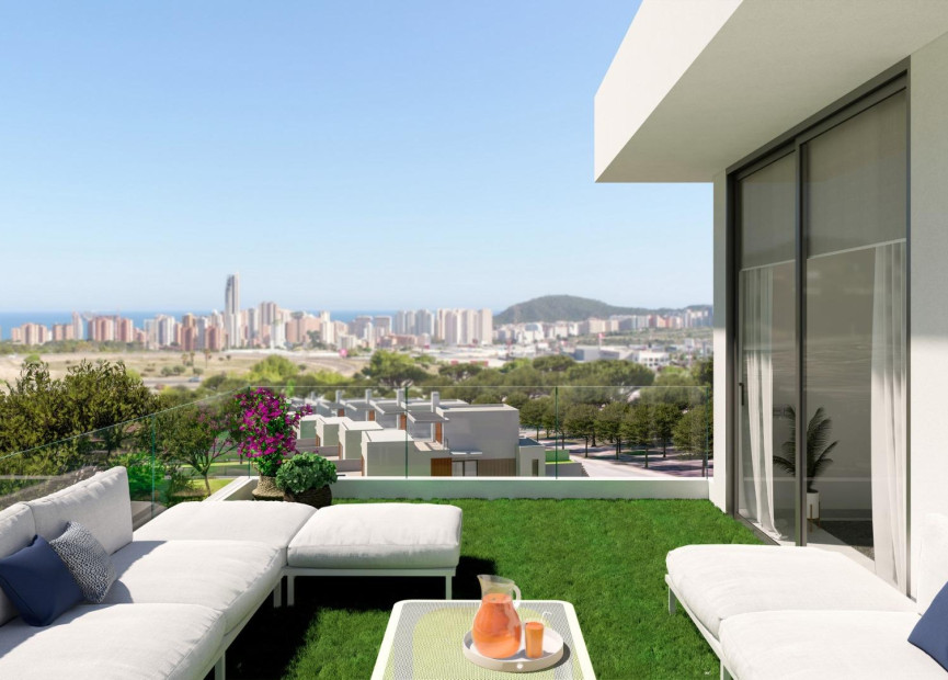 Nieuwbouw woningen - 3. Halfvrijstaand huis - Finestrat - Costa Blanca Noord