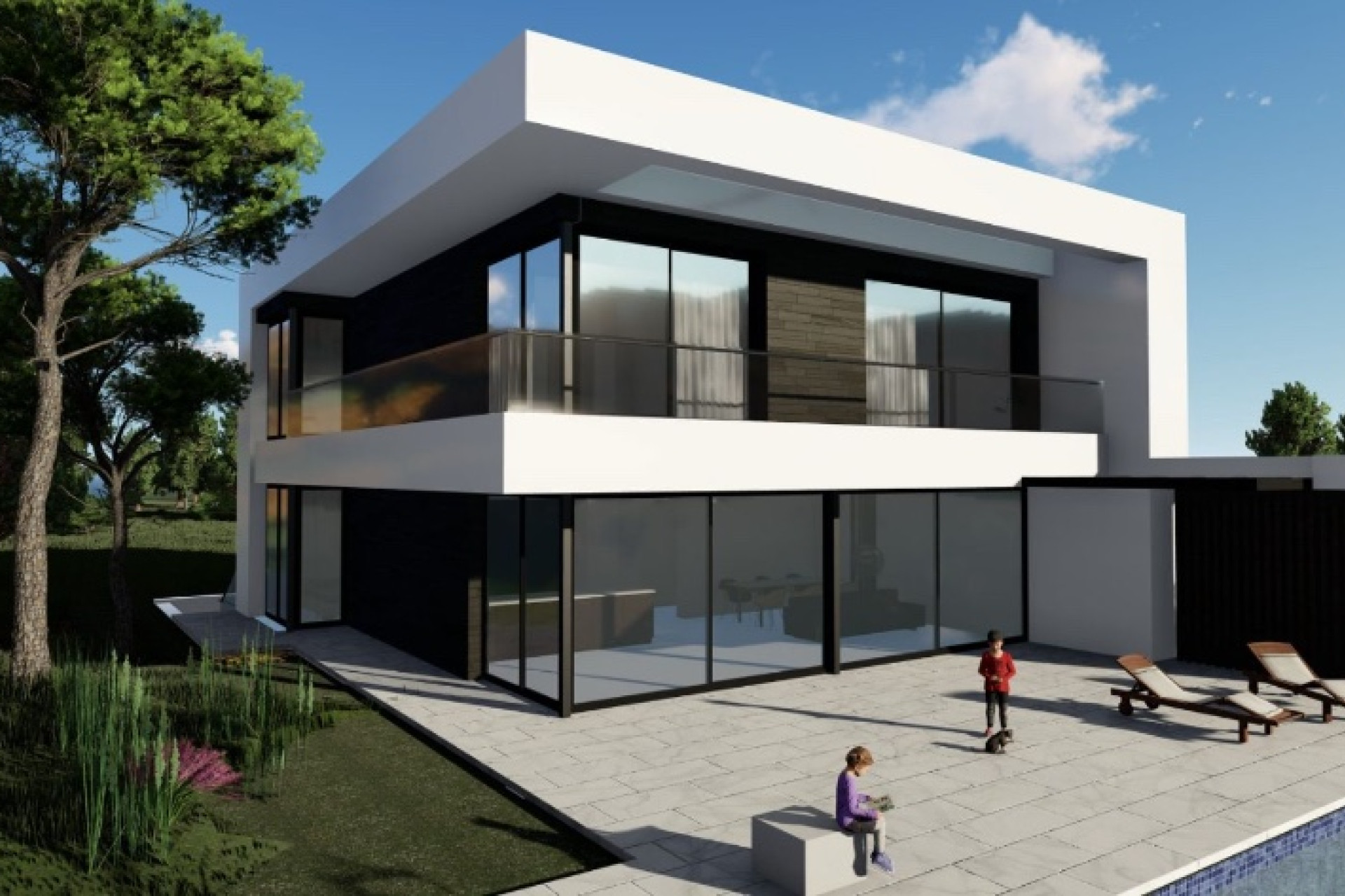 Nieuwbouw woningen - 3. Halfvrijstaand huis - Finestrat - Costa Blanca Noord