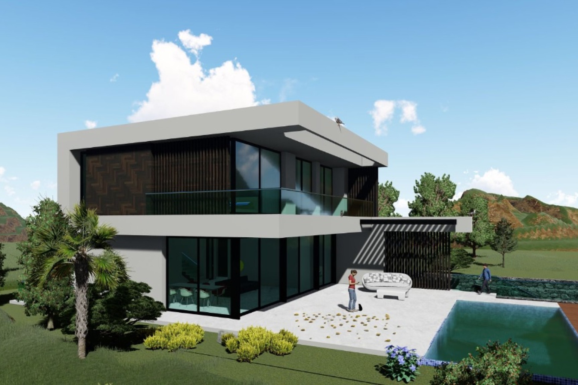 Nieuwbouw woningen - 3. Halfvrijstaand huis - Finestrat - Costa Blanca Noord