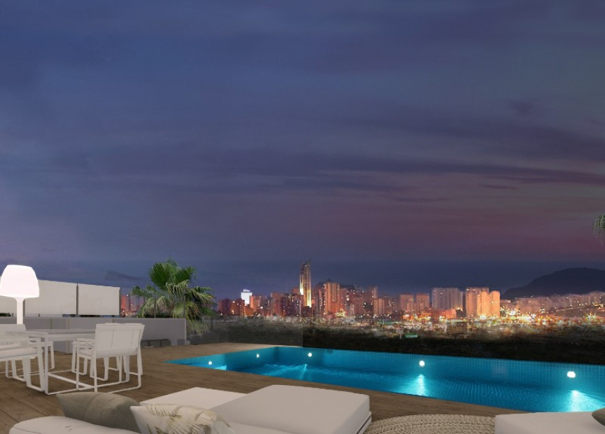 Nieuwbouw woningen - 3. Halfvrijstaand huis - Finestrat - Costa Blanca Noord