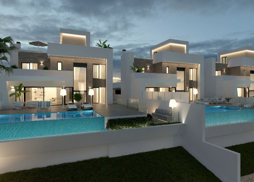 Nieuwbouw woningen - 3. Halfvrijstaand huis - Finestrat - Costa Blanca Noord