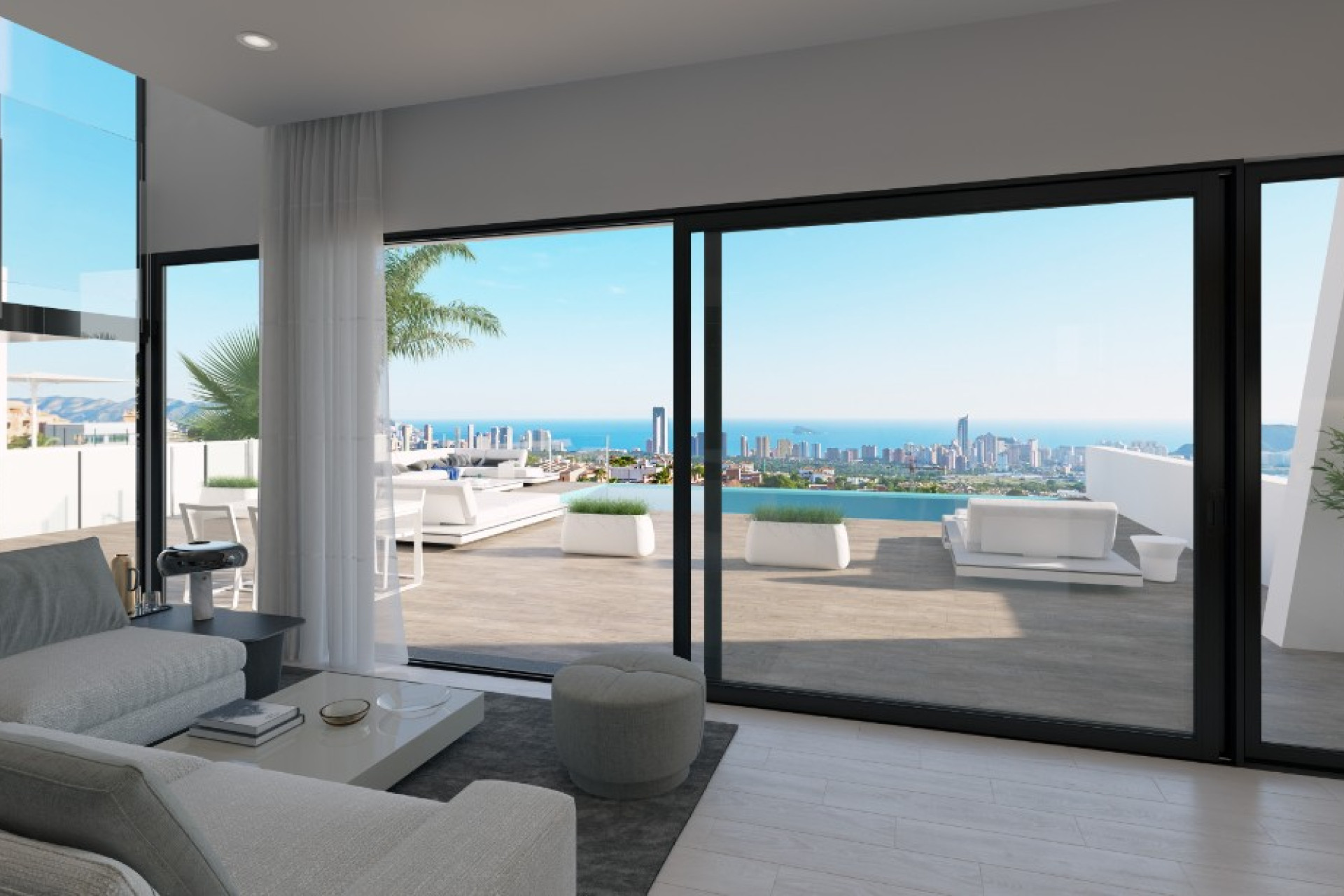 Nieuwbouw woningen - 3. Halfvrijstaand huis - Finestrat - Costa Blanca Noord