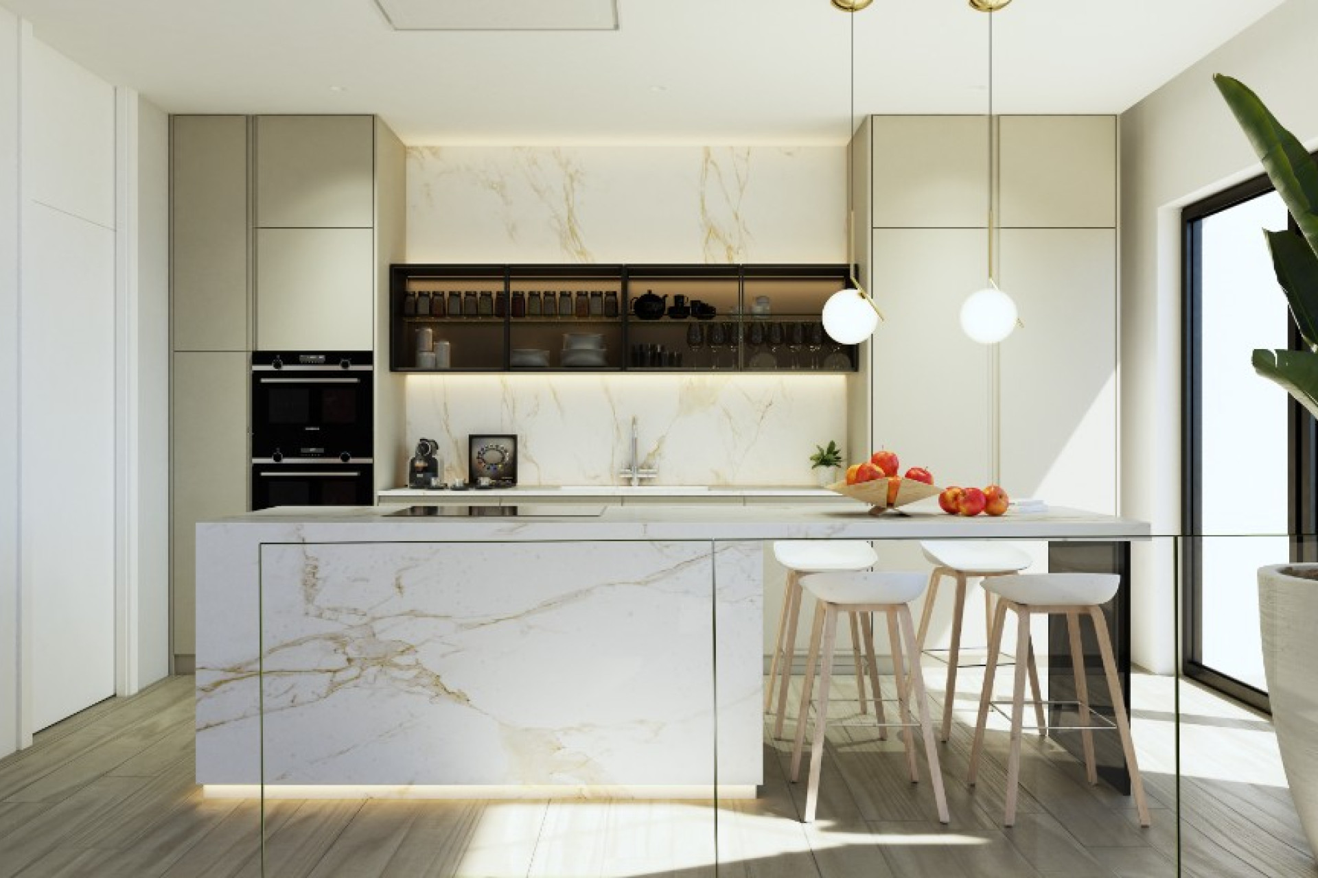 Nieuwbouw woningen - 3. Halfvrijstaand huis - Finestrat - Costa Blanca Noord