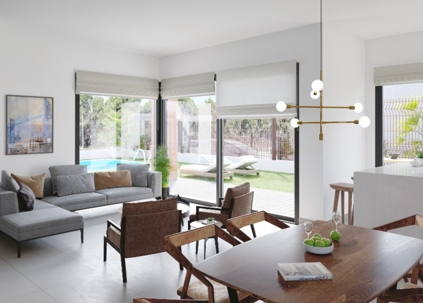 Nieuwbouw woningen - 3. Halfvrijstaand huis - Finestrat - Costa Blanca Noord