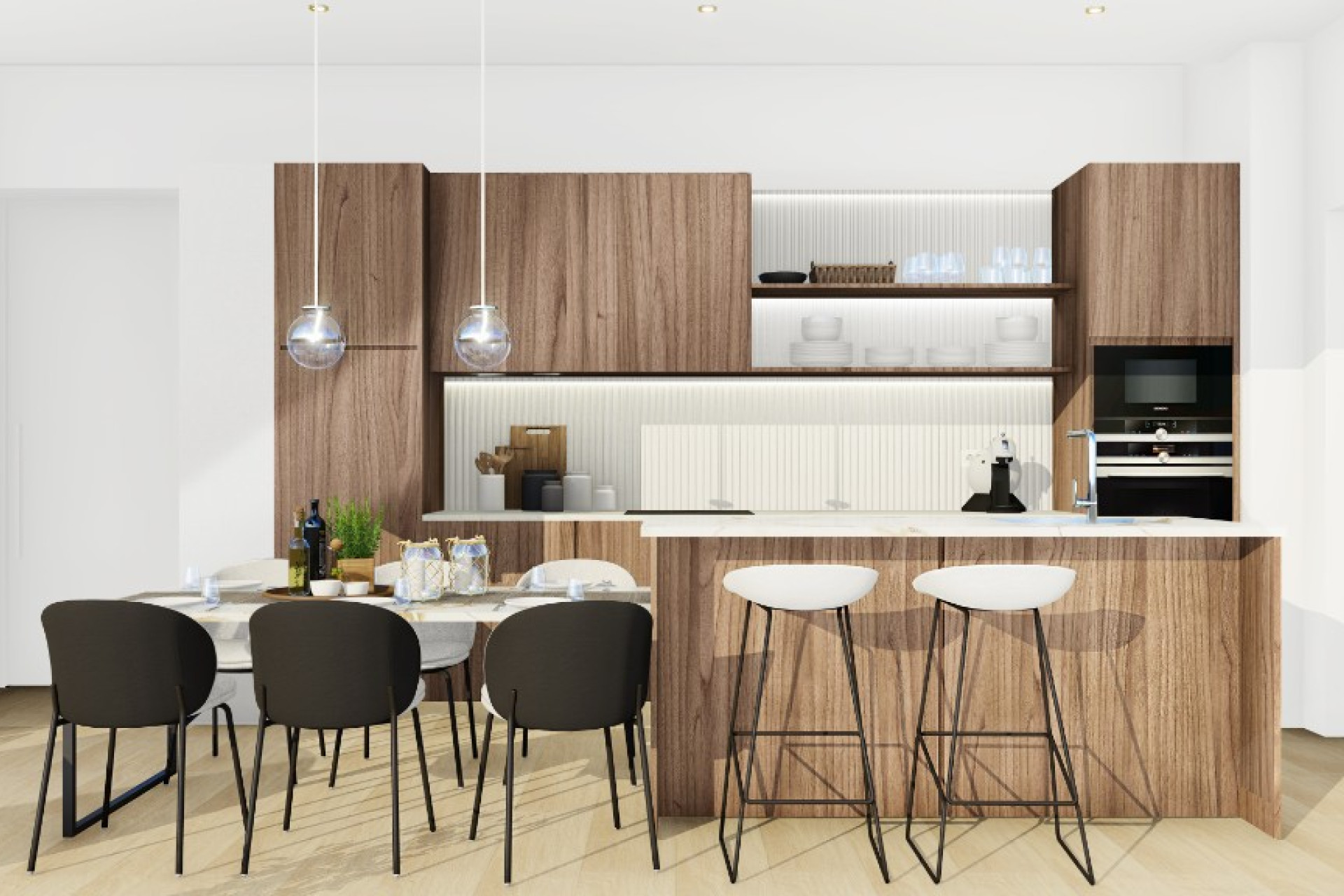 Nieuwbouw woningen - 3. Halfvrijstaand huis - Finestrat - Costa Blanca Noord