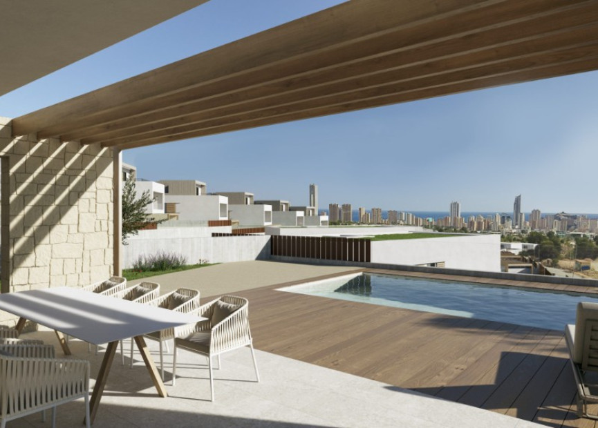 Nieuwbouw woningen - 3. Halfvrijstaand huis - Finestrat - Costa Blanca Noord