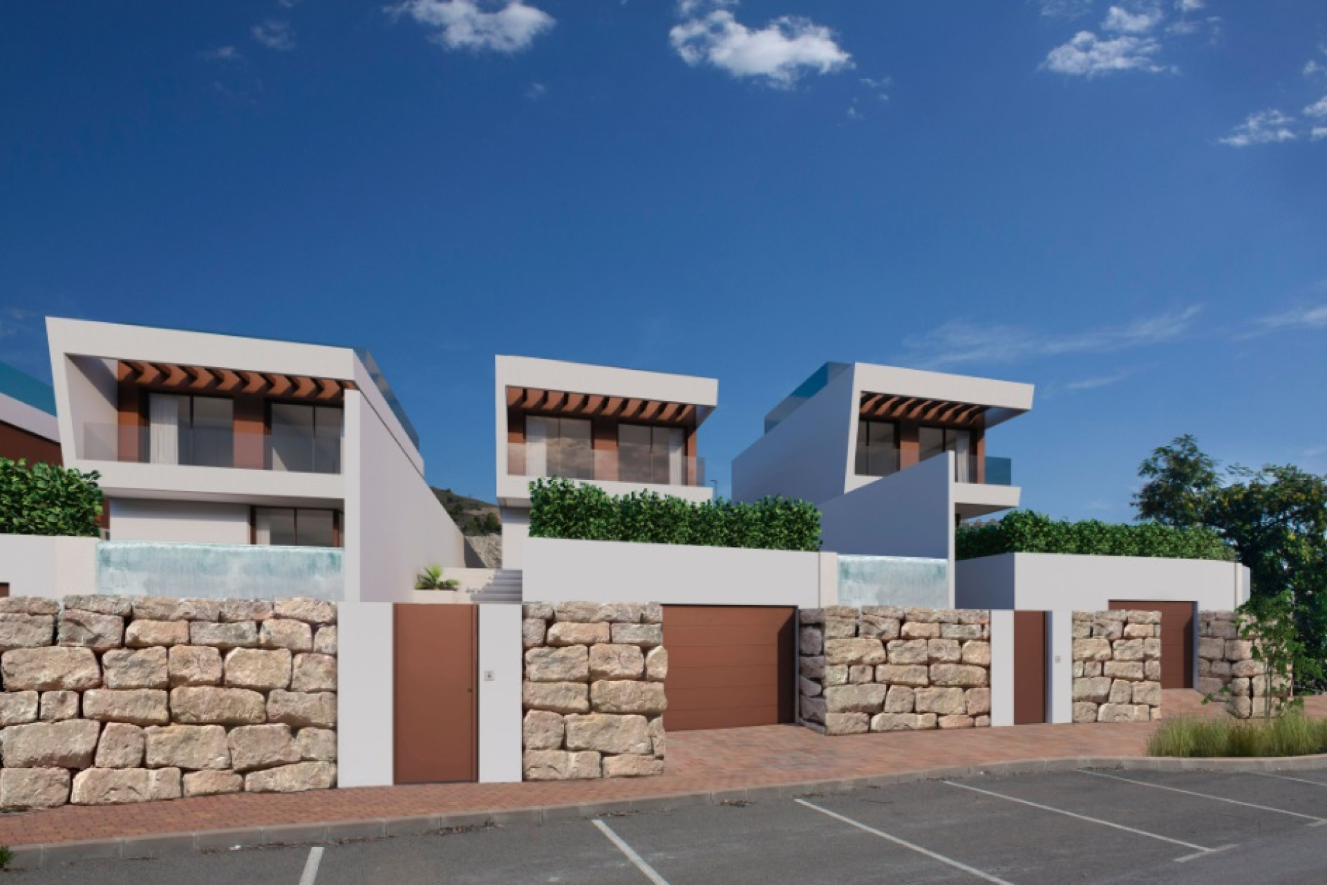 Nieuwbouw woningen - 3. Halfvrijstaand huis - Finestrat - Costa Blanca Noord