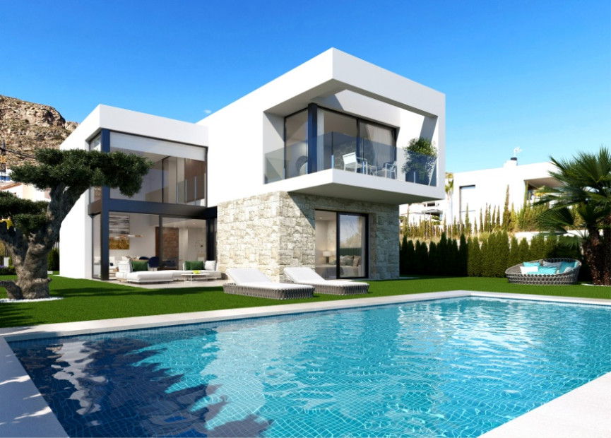 Nieuwbouw woningen - 3. Halfvrijstaand huis - Finestrat - Costa Blanca Noord