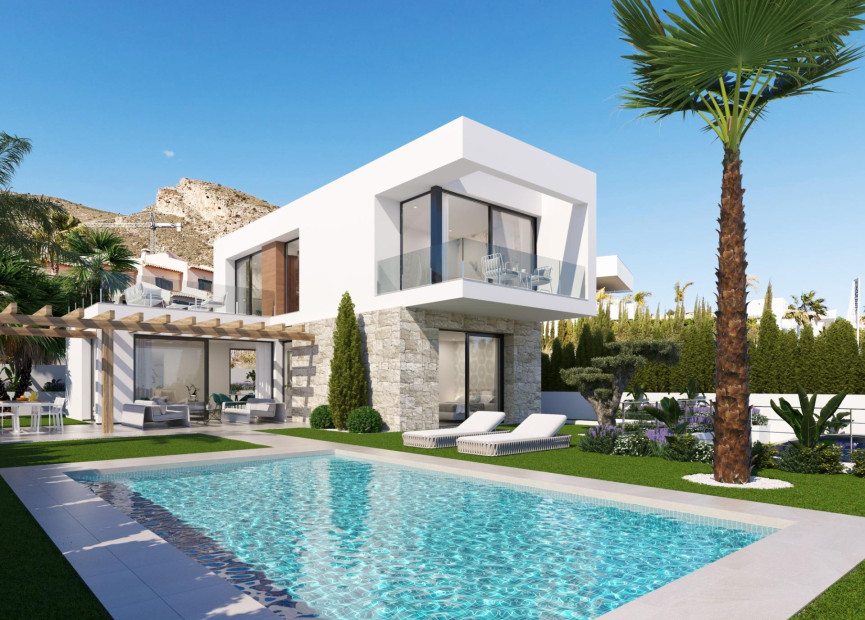 Nieuwbouw woningen - 3. Halfvrijstaand huis - Finestrat - Costa Blanca Noord