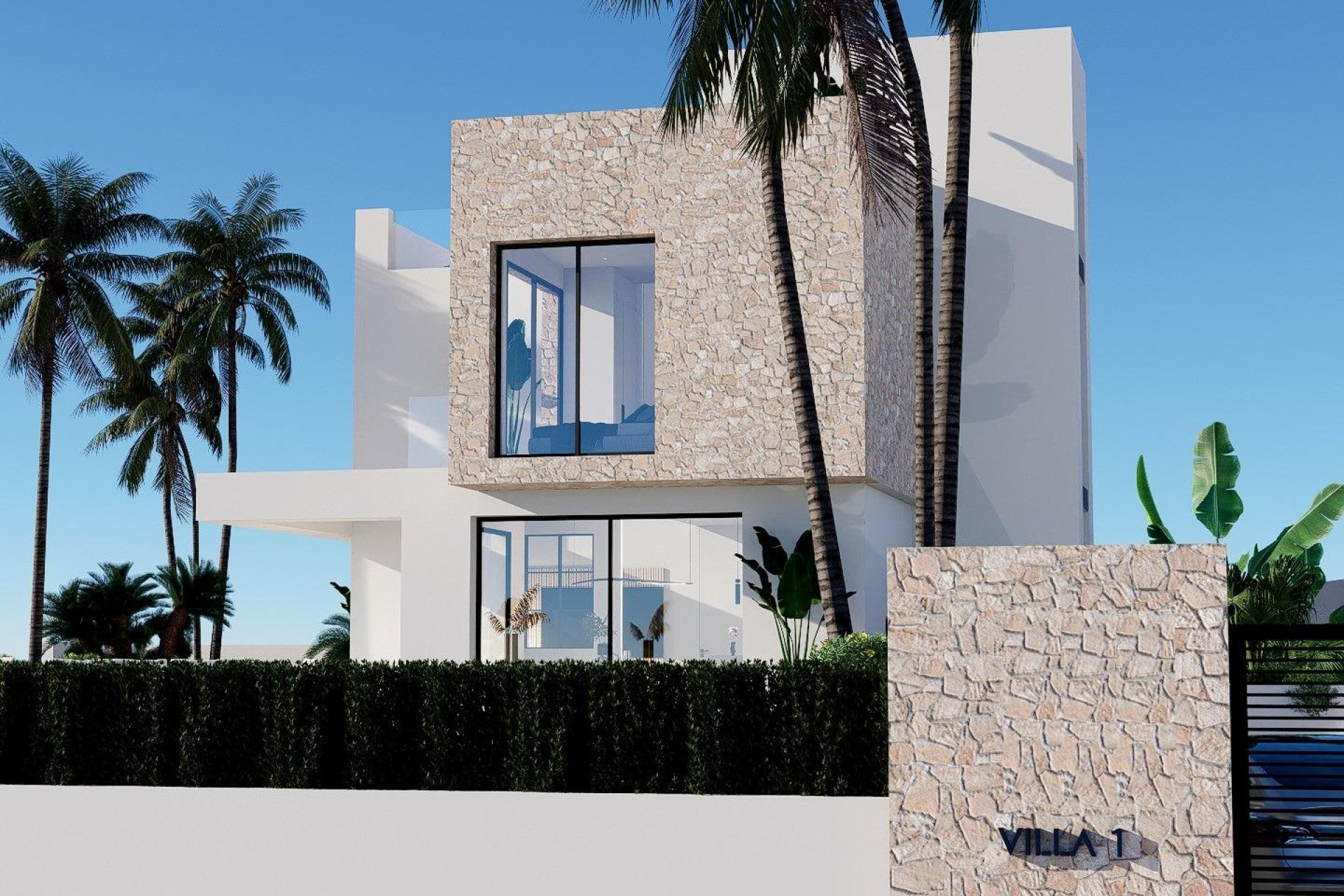 Nieuwbouw woningen - 3. Halfvrijstaand huis - Finestrat - Costa Blanca Noord