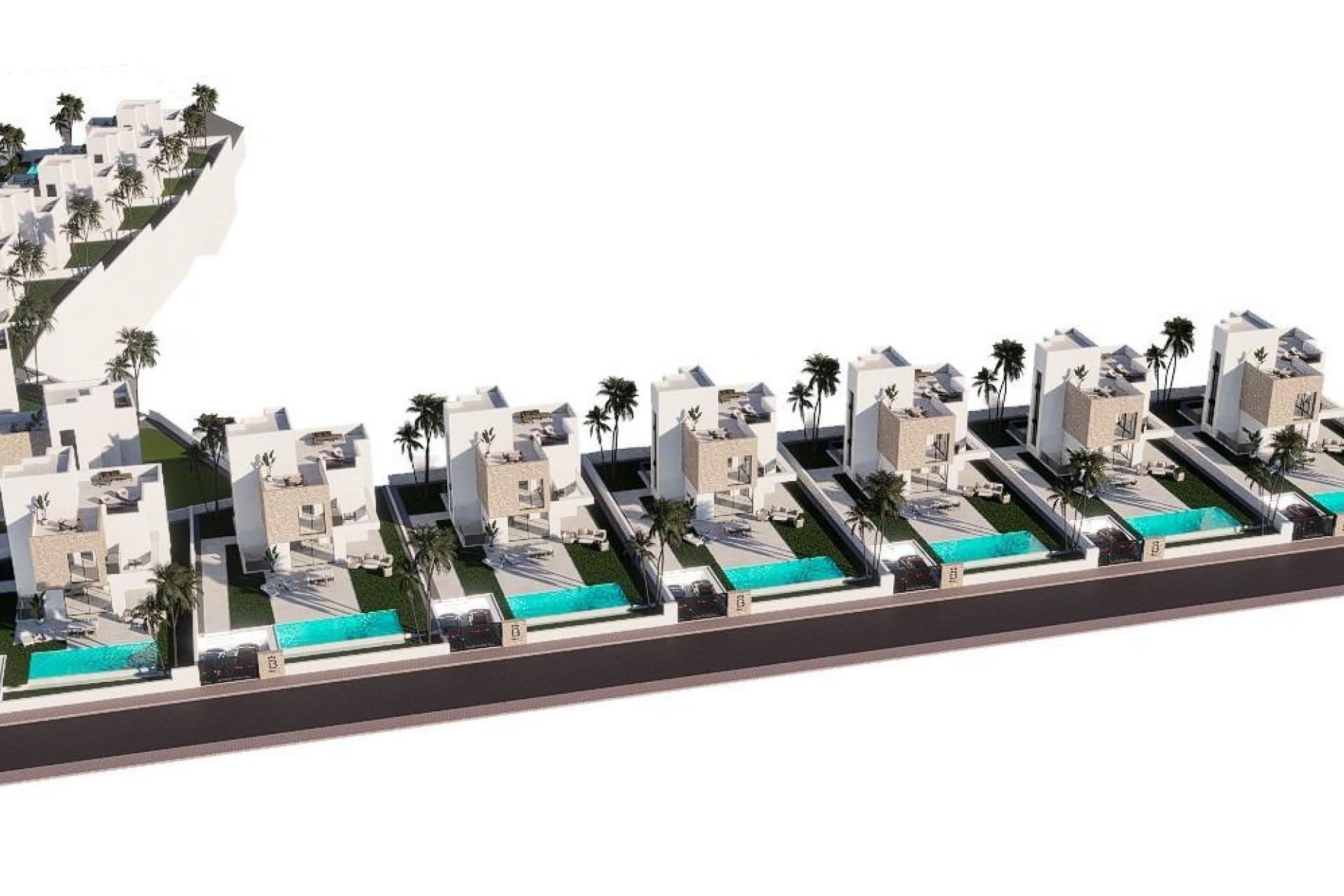 Nieuwbouw woningen - 3. Halfvrijstaand huis - Finestrat - Costa Blanca Noord