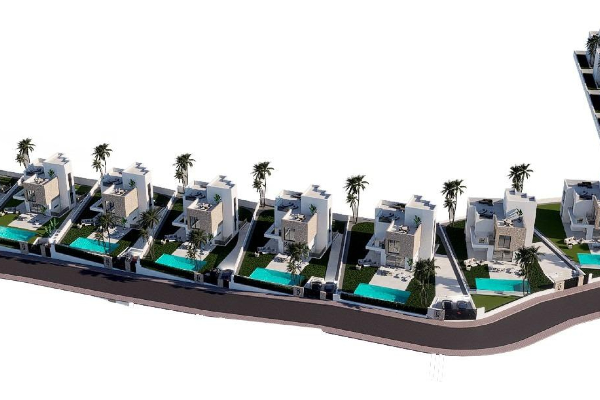 Nieuwbouw woningen - 3. Halfvrijstaand huis - Finestrat - Costa Blanca Noord