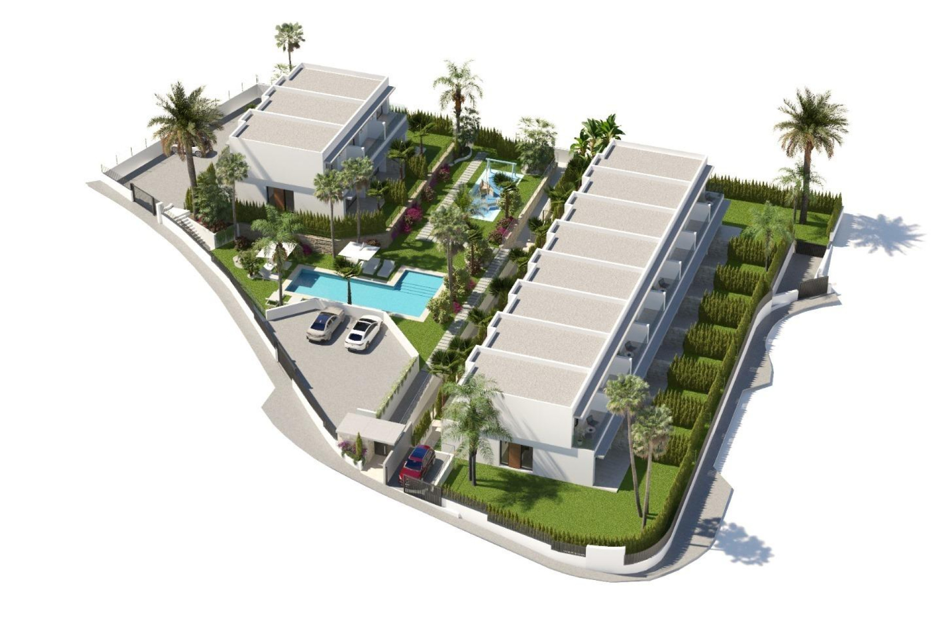 Nieuwbouw woningen - 3. Halfvrijstaand huis - Finestrat - Costa Blanca Noord