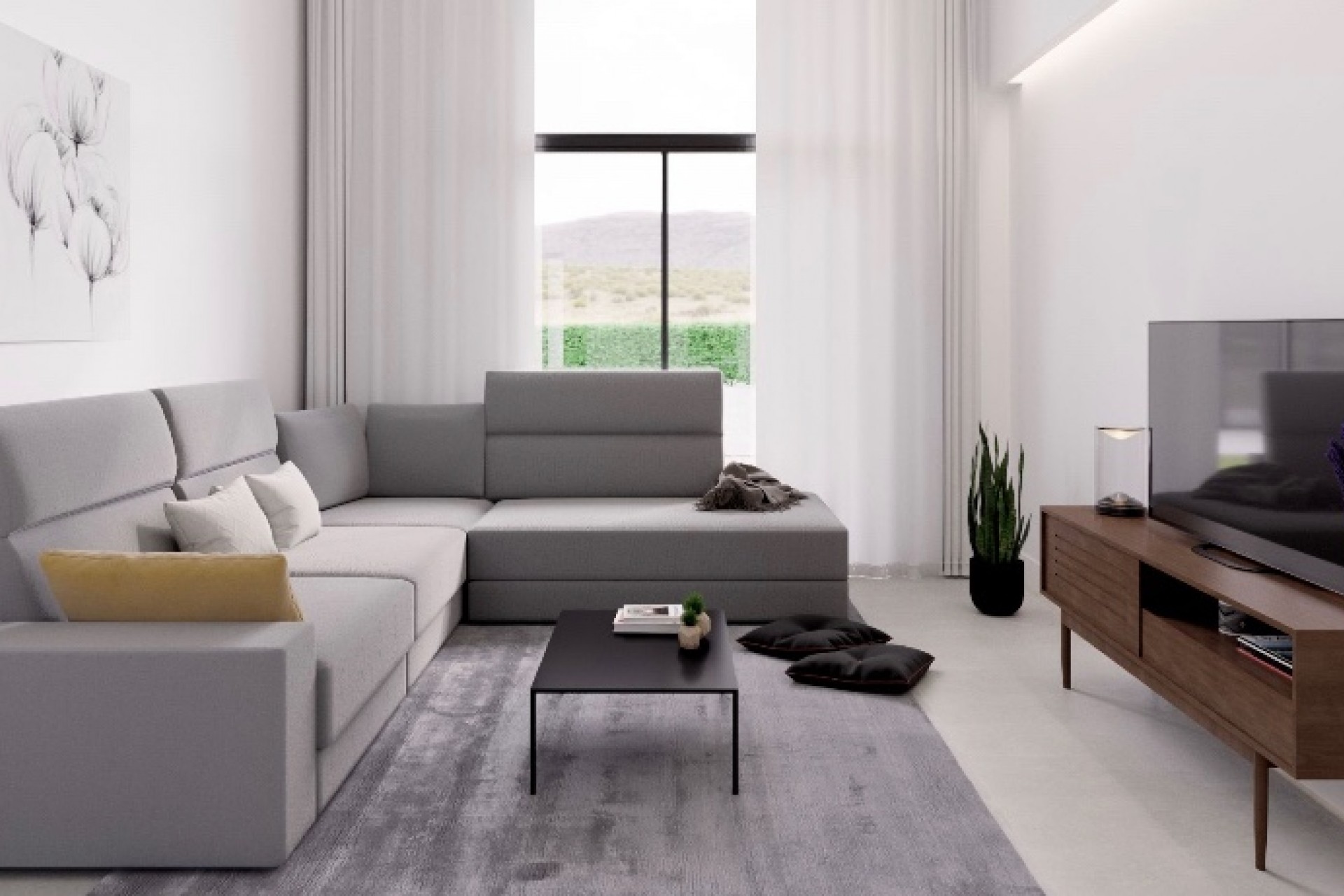 Nieuwbouw woningen - 3. Halfvrijstaand huis - Finestrat - Costa Blanca Noord