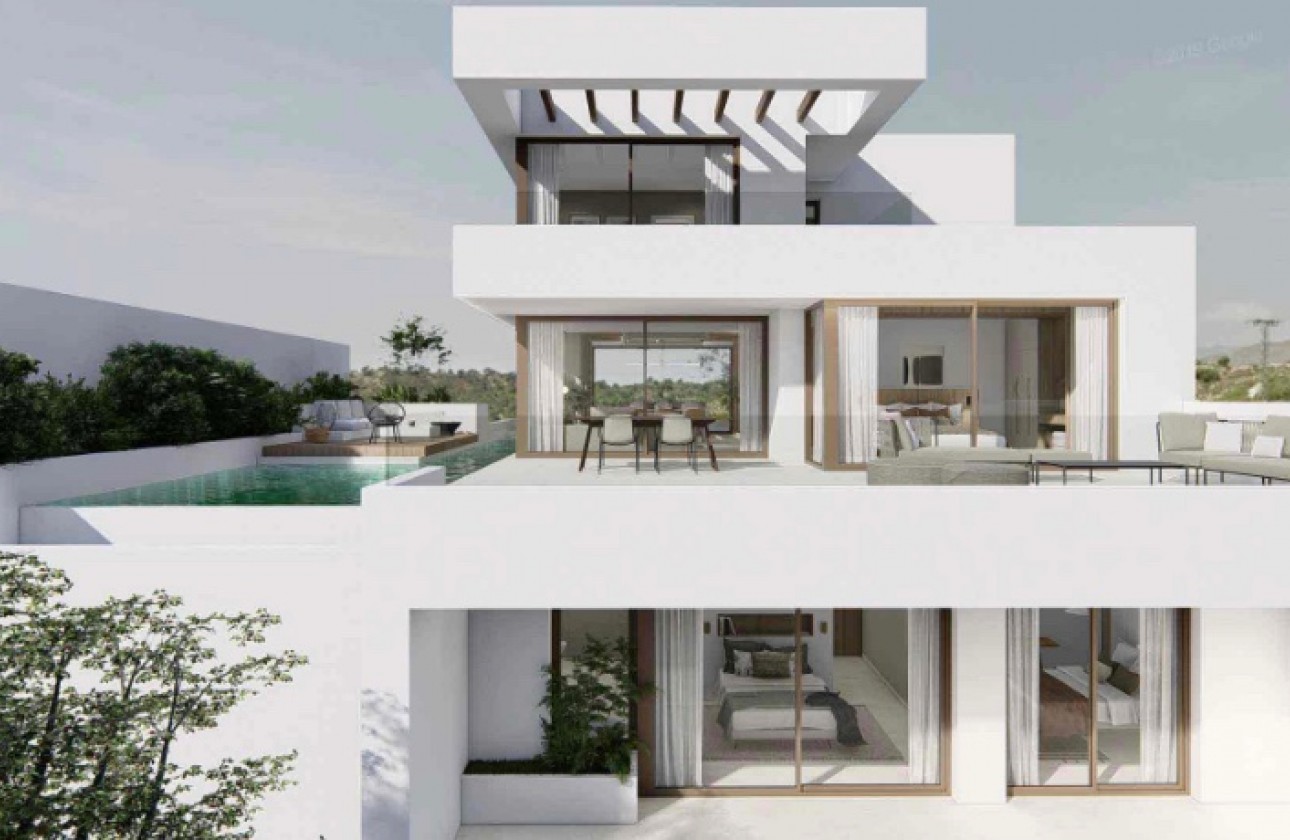 Nieuwbouw woningen - 3. Halfvrijstaand huis - Finestrat - Costa Blanca Noord