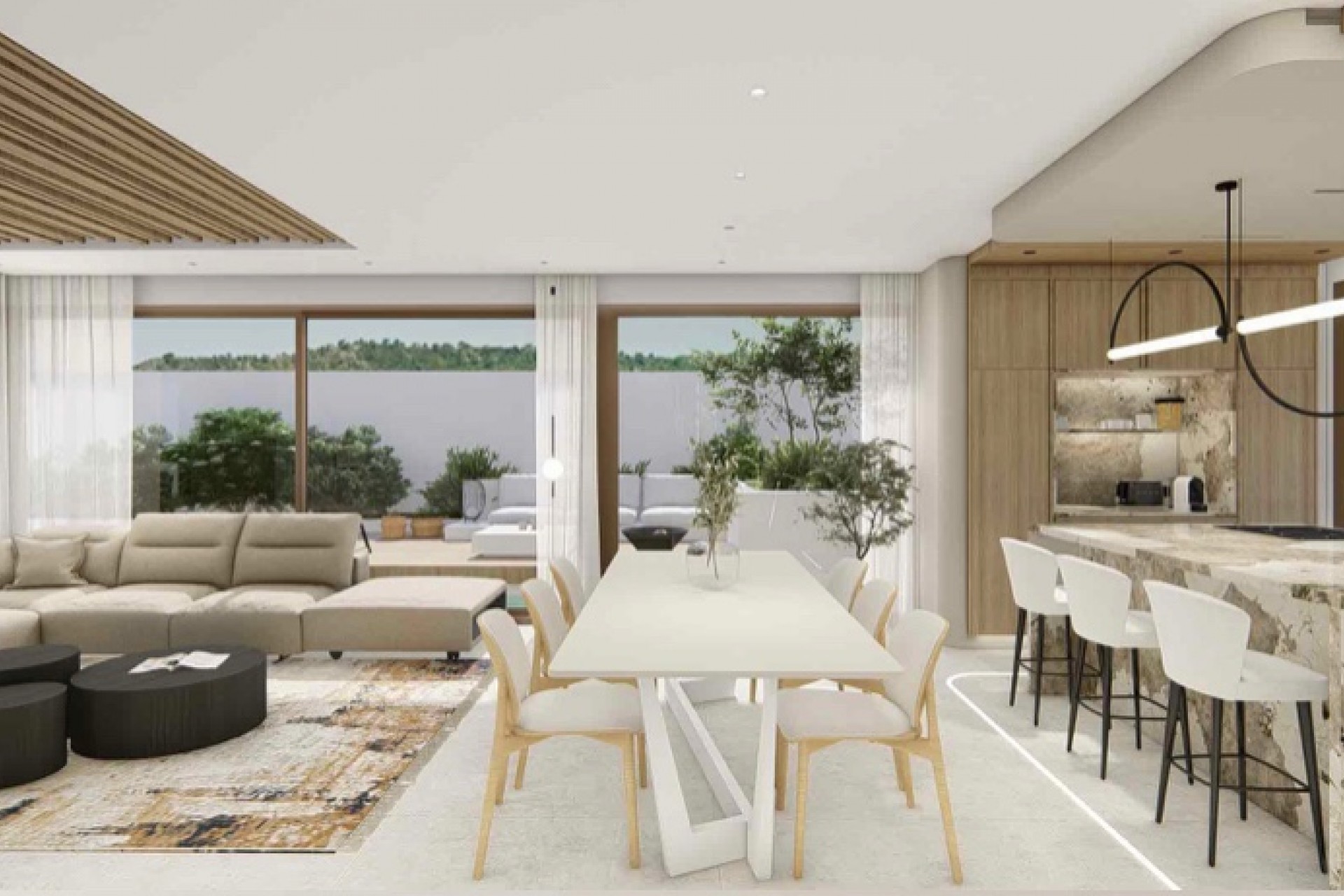 Nieuwbouw woningen - 3. Halfvrijstaand huis - Finestrat - Costa Blanca Noord