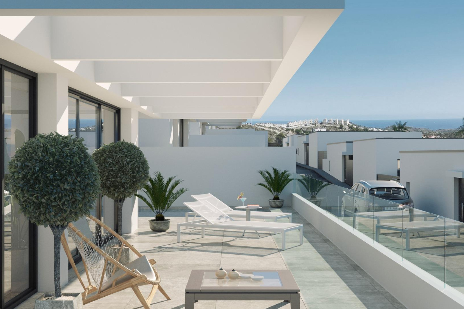 Nieuwbouw woningen - 3. Halfvrijstaand huis - Finestrat - Costa Blanca Noord