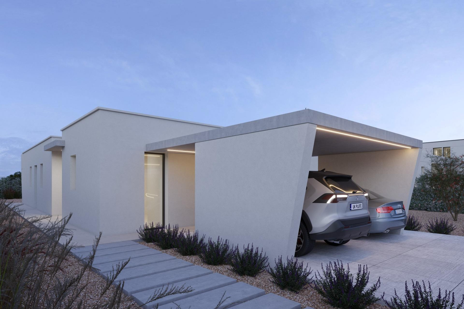 Nieuwbouw woningen - 3. Halfvrijstaand huis - Fuente Alamo de Murcia - Costa Calida