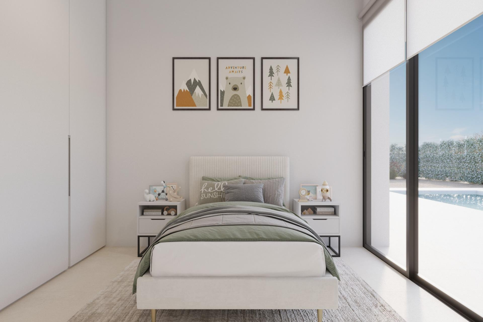 Nieuwbouw woningen - 3. Halfvrijstaand huis - Fuente Alamo de Murcia - Costa Calida