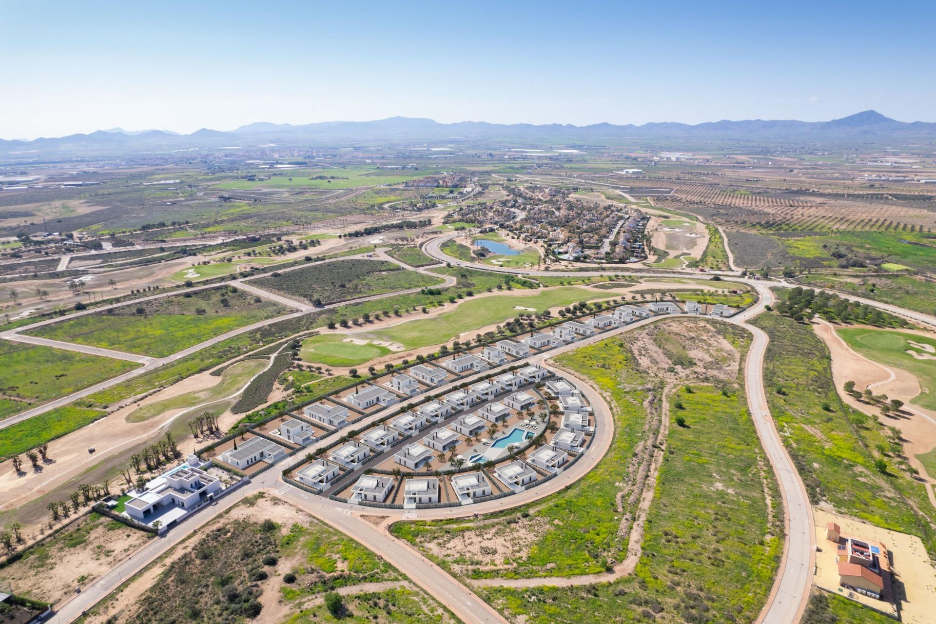 Nieuwbouw woningen - 3. Halfvrijstaand huis - Fuente Alamo de Murcia - Costa Calida