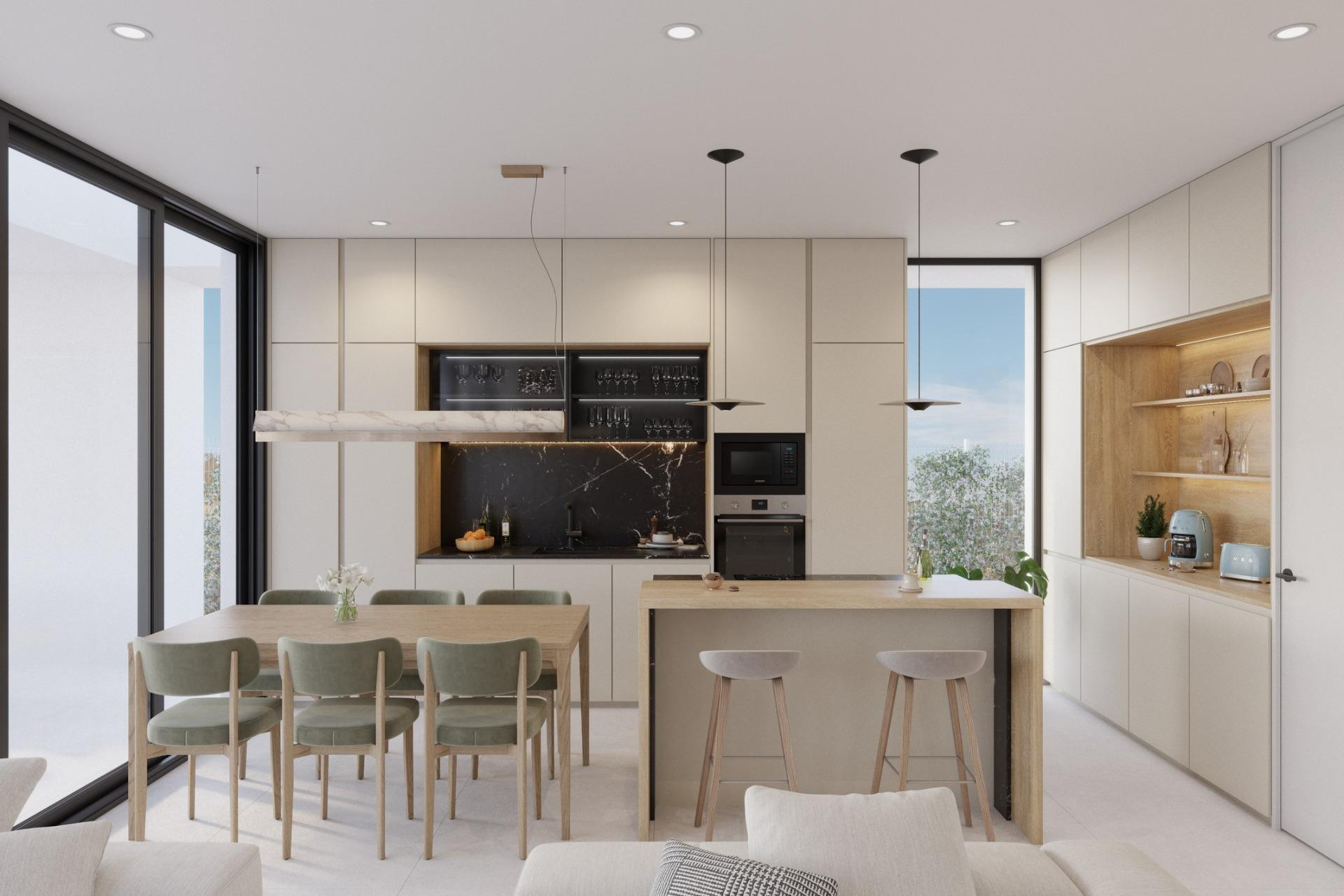 Nieuwbouw woningen - 3. Halfvrijstaand huis - Fuente Alamo de Murcia - Costa Calida