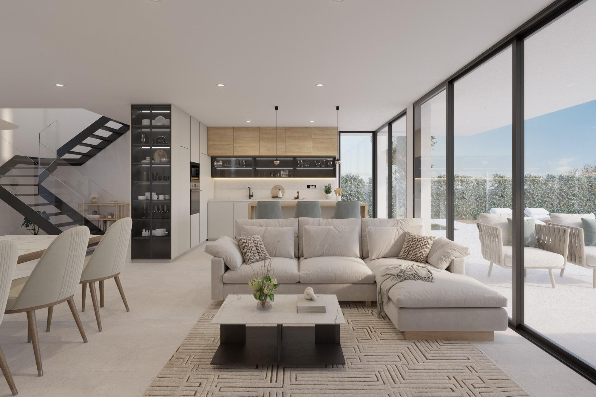 Nieuwbouw woningen - 3. Halfvrijstaand huis - Fuente Alamo de Murcia - Costa Calida