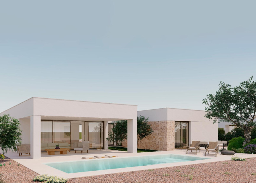 Nieuwbouw woningen - 3. Halfvrijstaand huis - Fuente Alamo de Murcia - Costa Calida