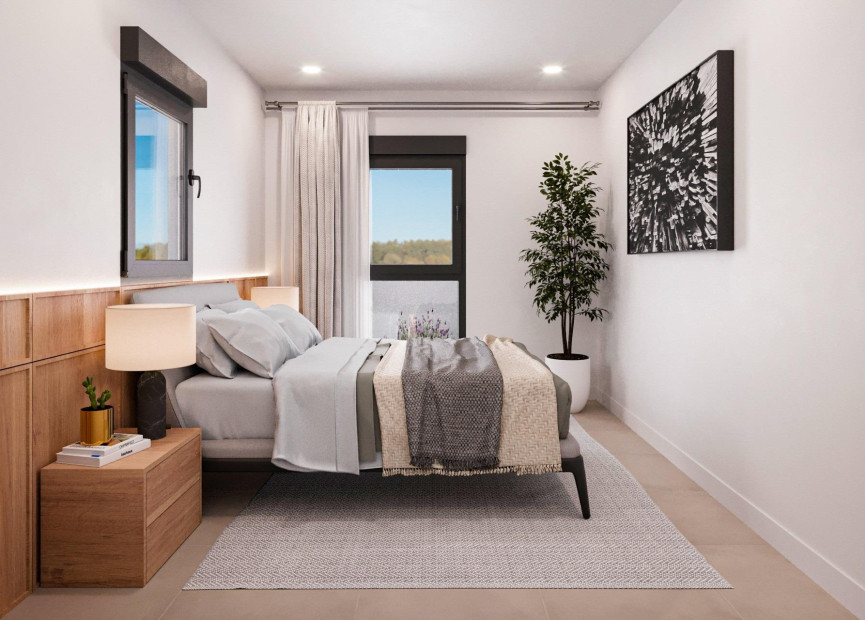 Nieuwbouw woningen - 3. Halfvrijstaand huis - Fuente Alamo de Murcia - Costa Calida