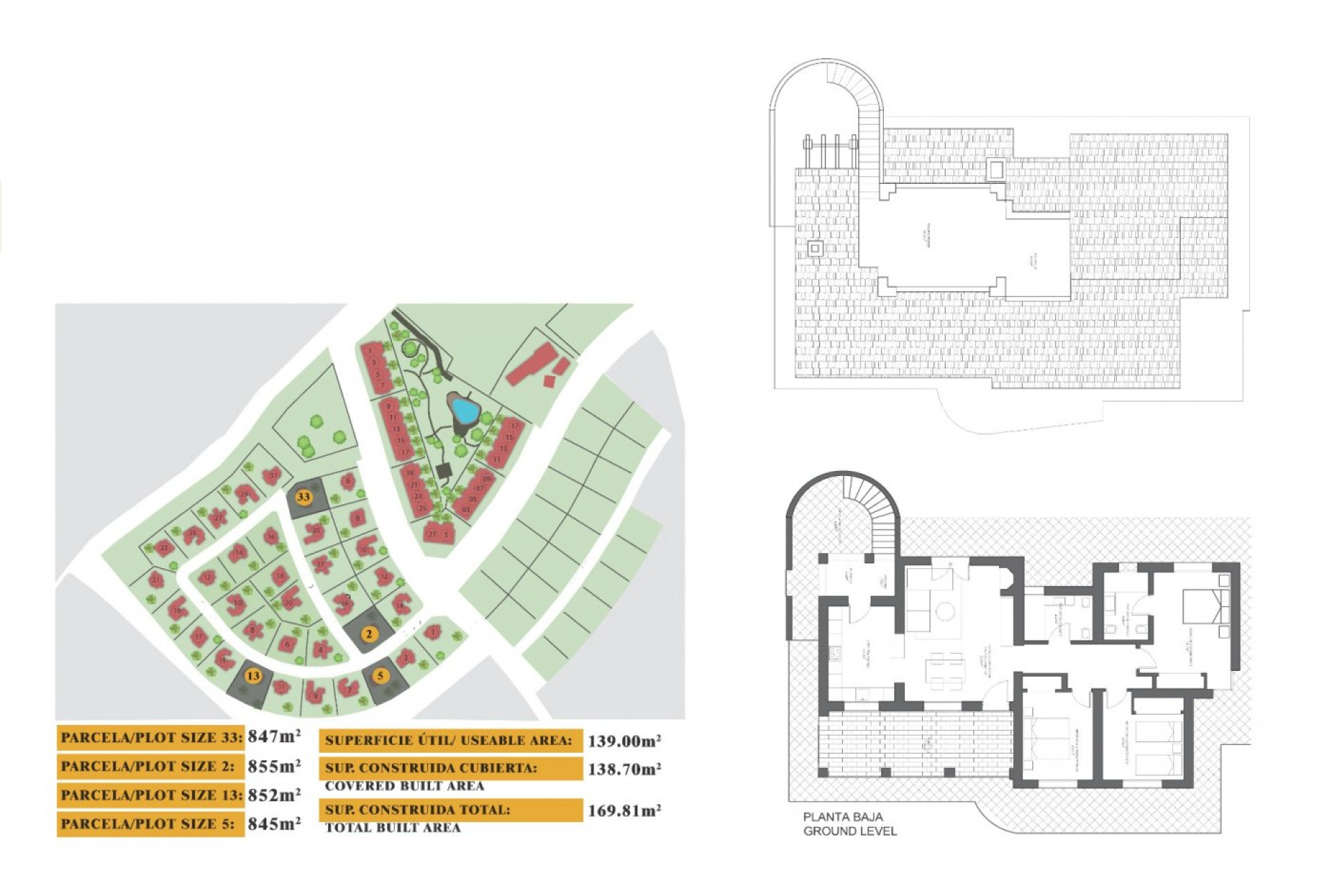 Nieuwbouw woningen - 3. Halfvrijstaand huis - Fuente Alamo de Murcia - Costa Calida