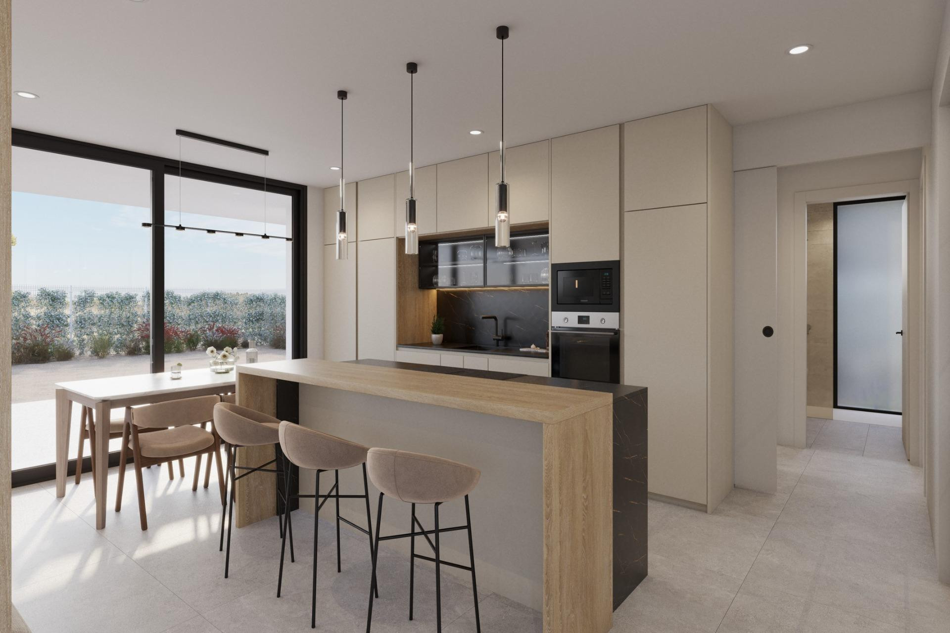 Nieuwbouw woningen - 3. Halfvrijstaand huis - Fuente Alamo de Murcia - Costa Calida