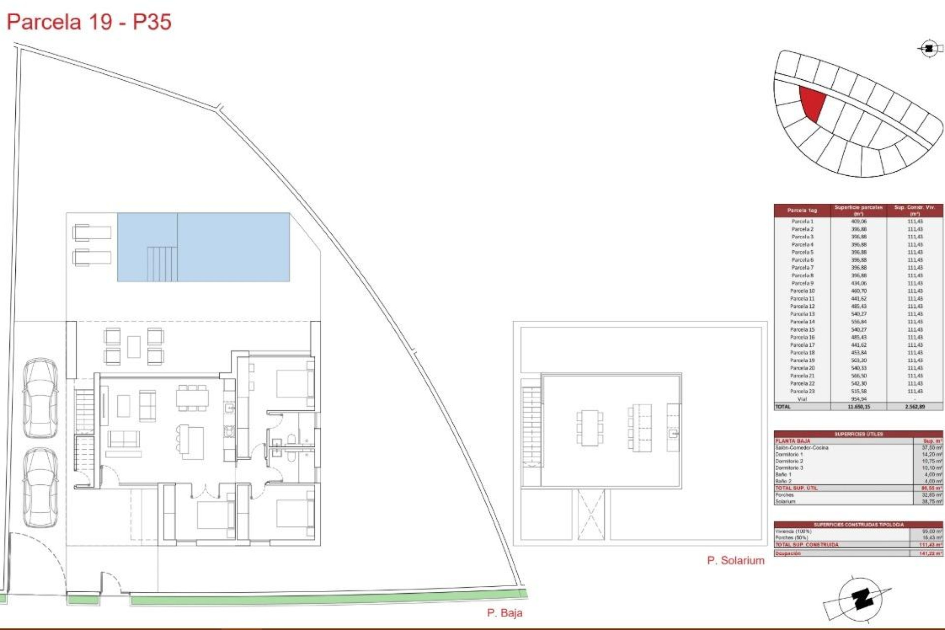 Nieuwbouw woningen - 3. Halfvrijstaand huis - Fuente Alamo de Murcia - Costa Calida