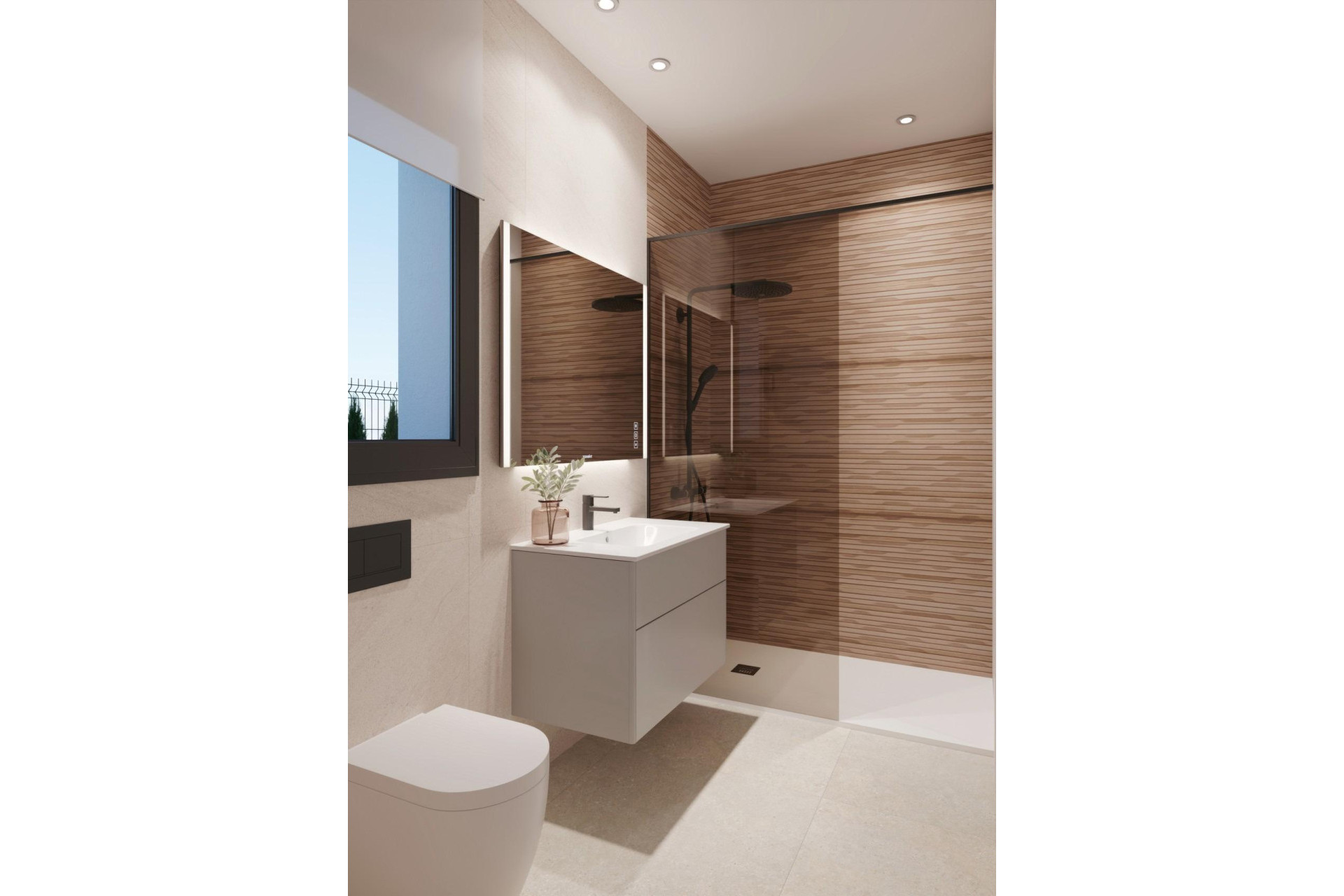 Nieuwbouw woningen - 3. Halfvrijstaand huis - Fuente Alamo de Murcia - Costa Calida