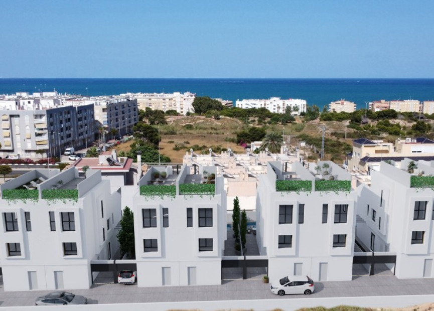 Nieuwbouw woningen - 3. Halfvrijstaand huis - Guardamar del Segura - Costa Blanca Zuid