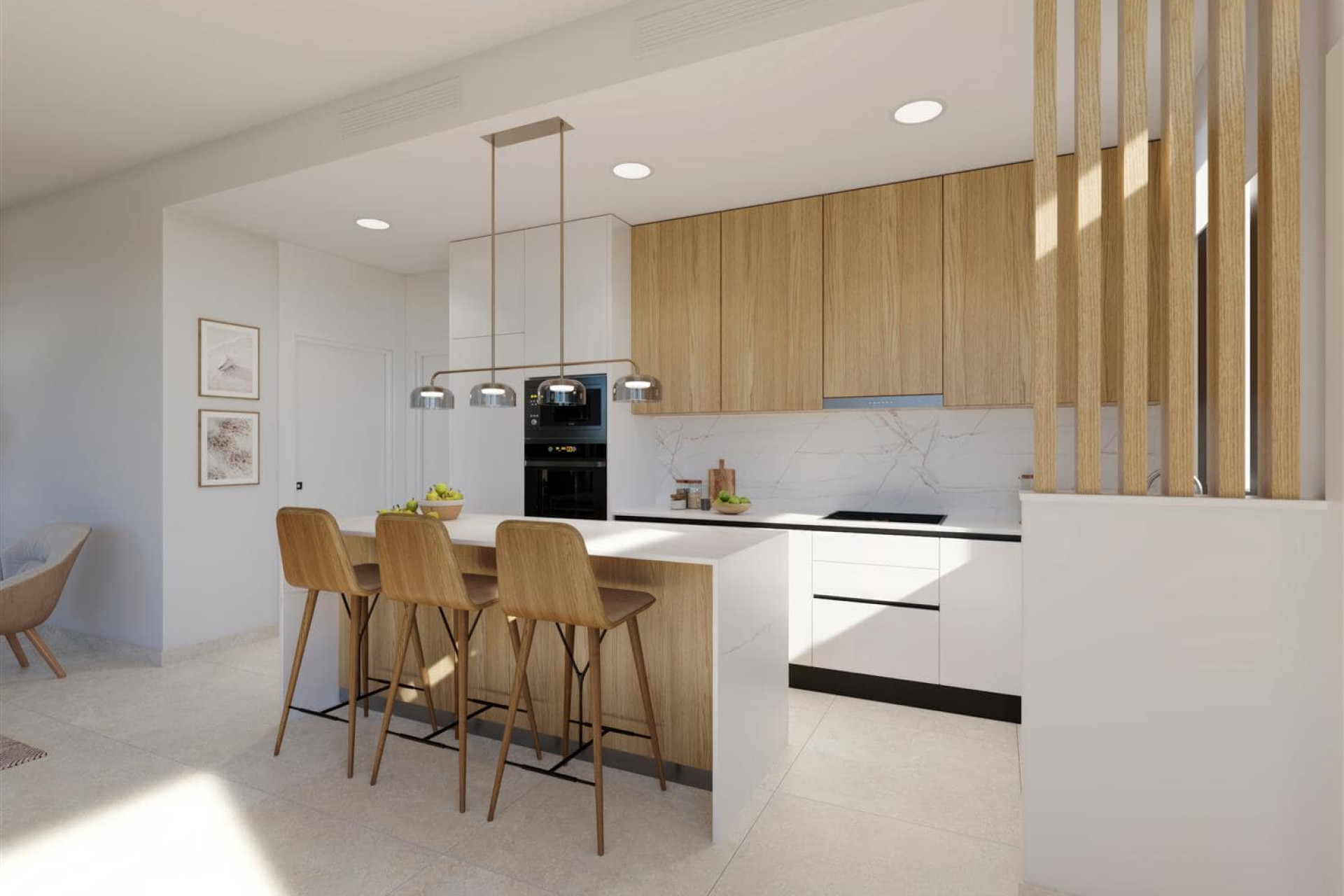 Nieuwbouw woningen - 3. Halfvrijstaand huis - Hacienda Riquelme Golf Resort - Costa Calida