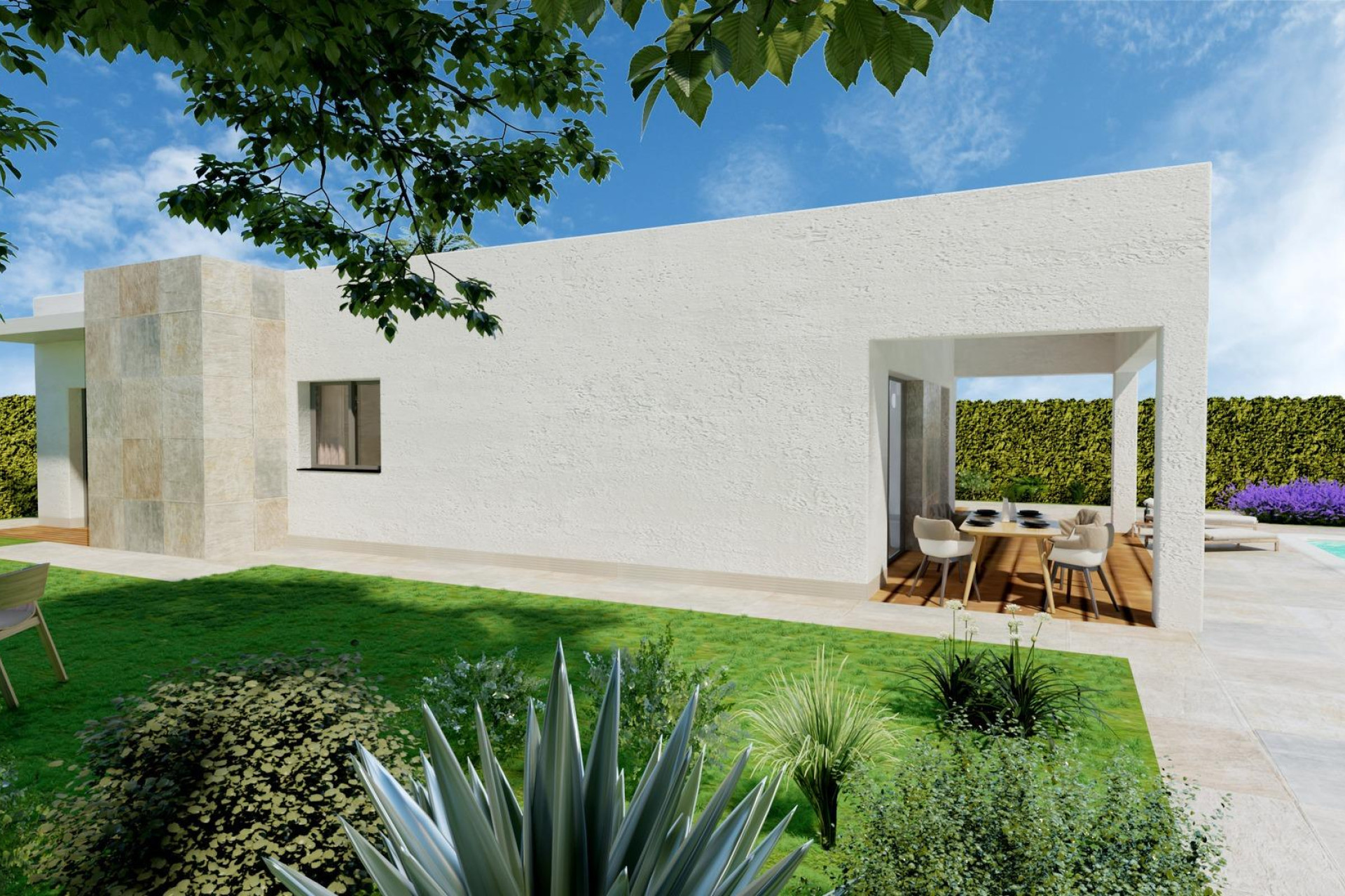 Nieuwbouw woningen - 3. Halfvrijstaand huis - Hondón de las Nieves - Costa Blanca Noord