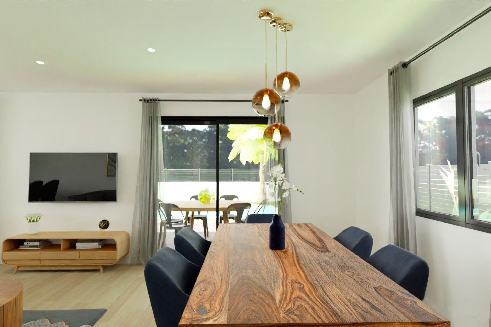 Nieuwbouw woningen - 3. Halfvrijstaand huis - Hondón de las Nieves - Costa Blanca Zuid