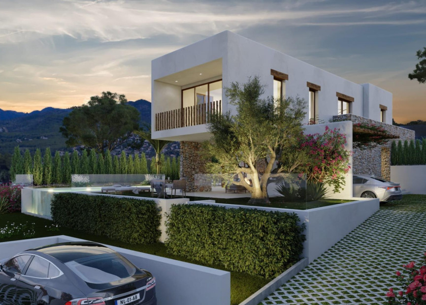 Nieuwbouw woningen - 3. Halfvrijstaand huis - Jávea - Costa Blanca Noord