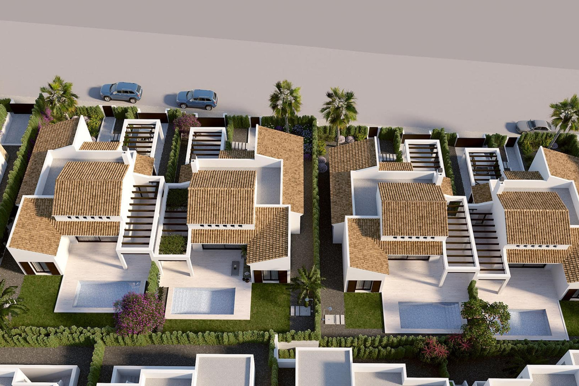 Nieuwbouw woningen - 3. Halfvrijstaand huis - La Finca Golf - Costa Blanca Zuid