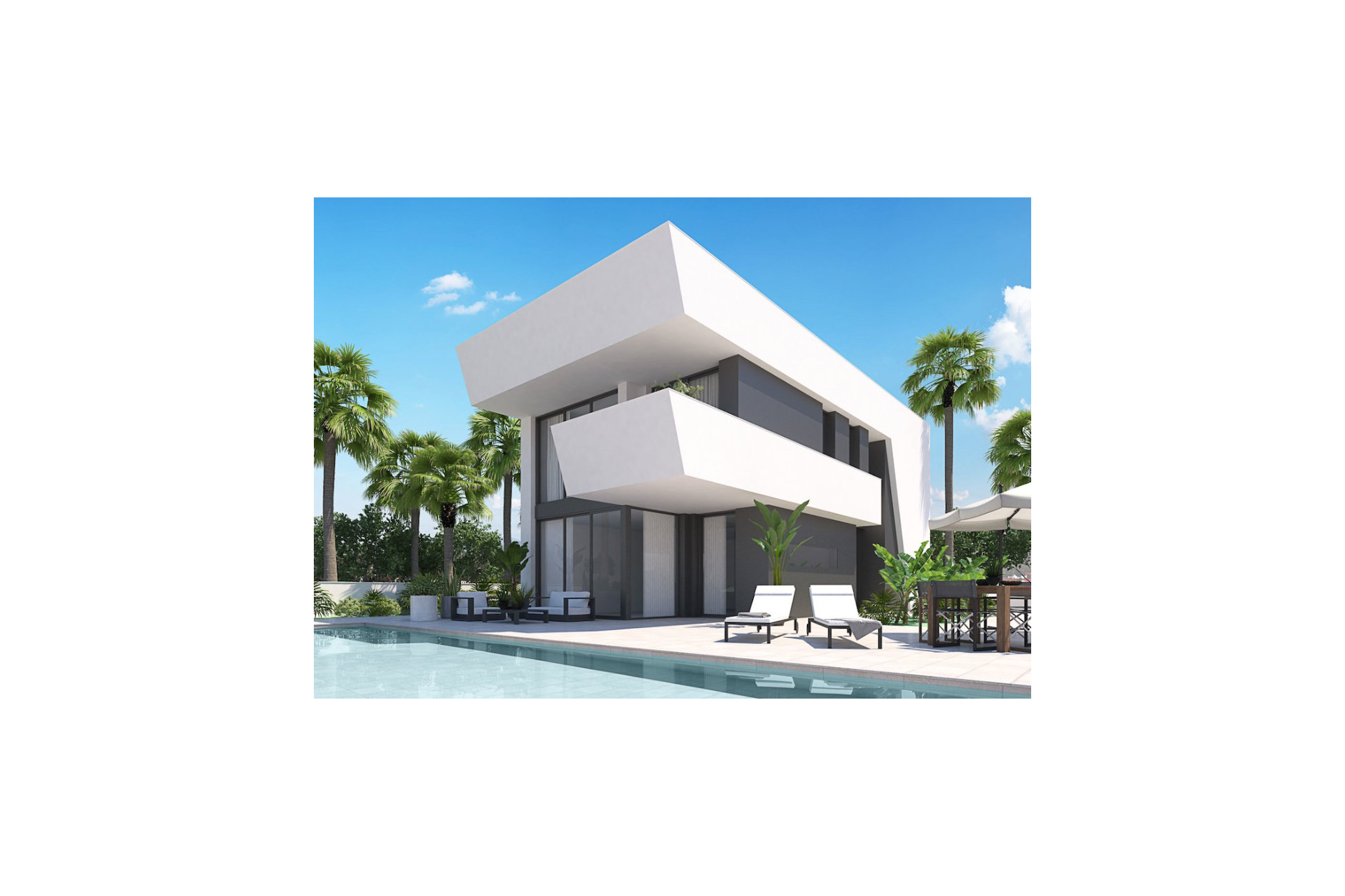 Nieuwbouw woningen - 3. Halfvrijstaand huis - La Marina - Costa Blanca Zuid