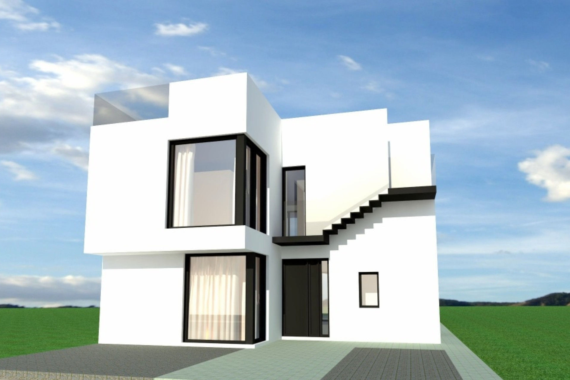 Nieuwbouw woningen - 3. Halfvrijstaand huis - La Marina - Costa Blanca Zuid