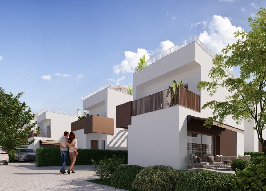 Nieuwbouw woningen - 3. Halfvrijstaand huis - La Marina - Costa Blanca Zuid