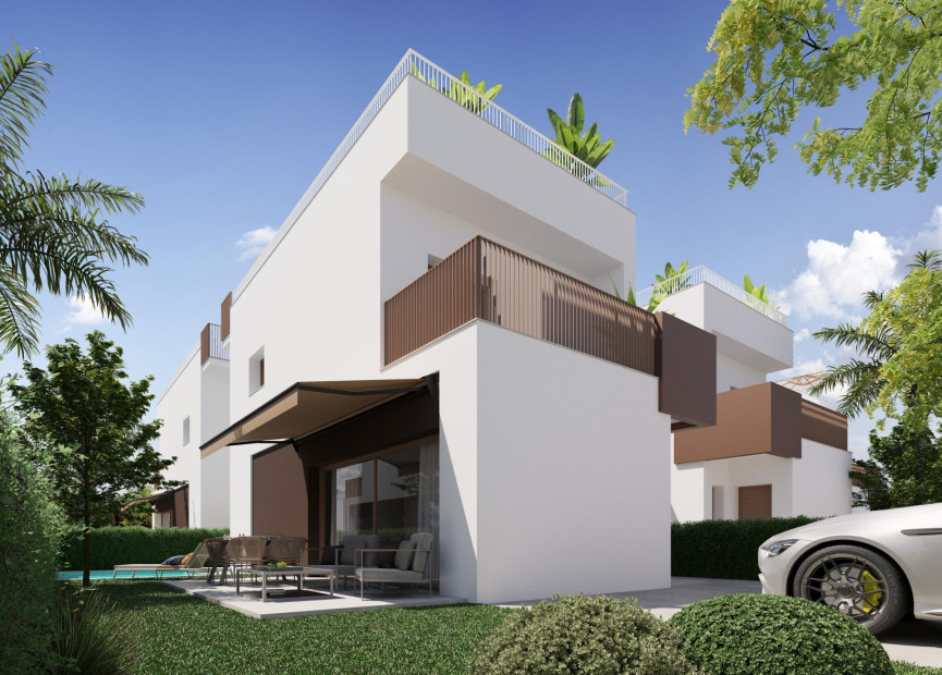 Nieuwbouw woningen - 3. Halfvrijstaand huis - La Marina - Costa Blanca Zuid
