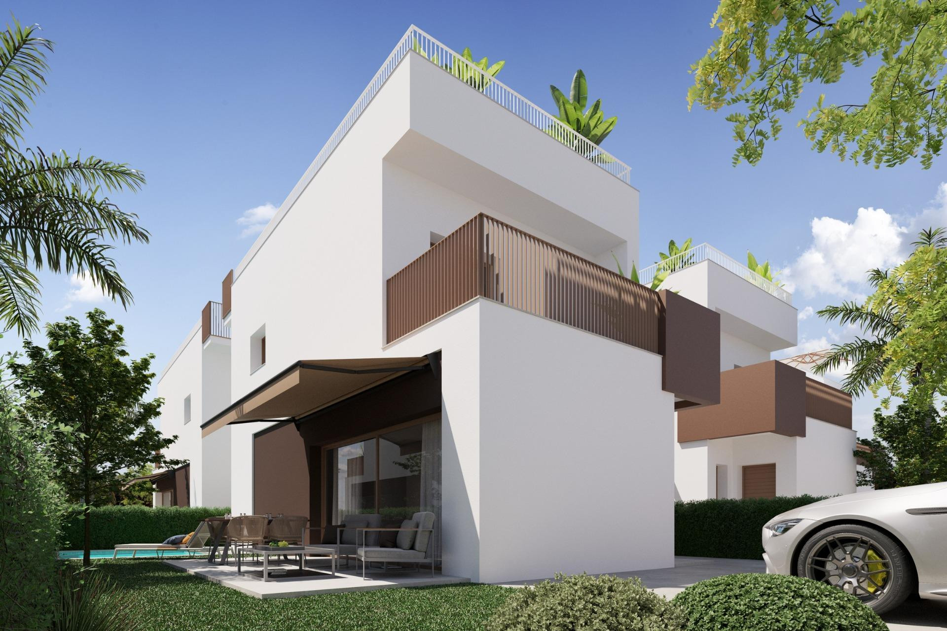 Nieuwbouw woningen - 3. Halfvrijstaand huis - La Marina - Costa Blanca Zuid