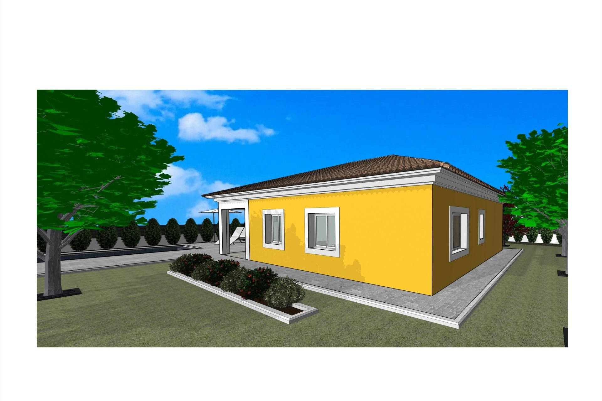 Nieuwbouw woningen - 3. Halfvrijstaand huis - La Romana - Costa Blanca Noord