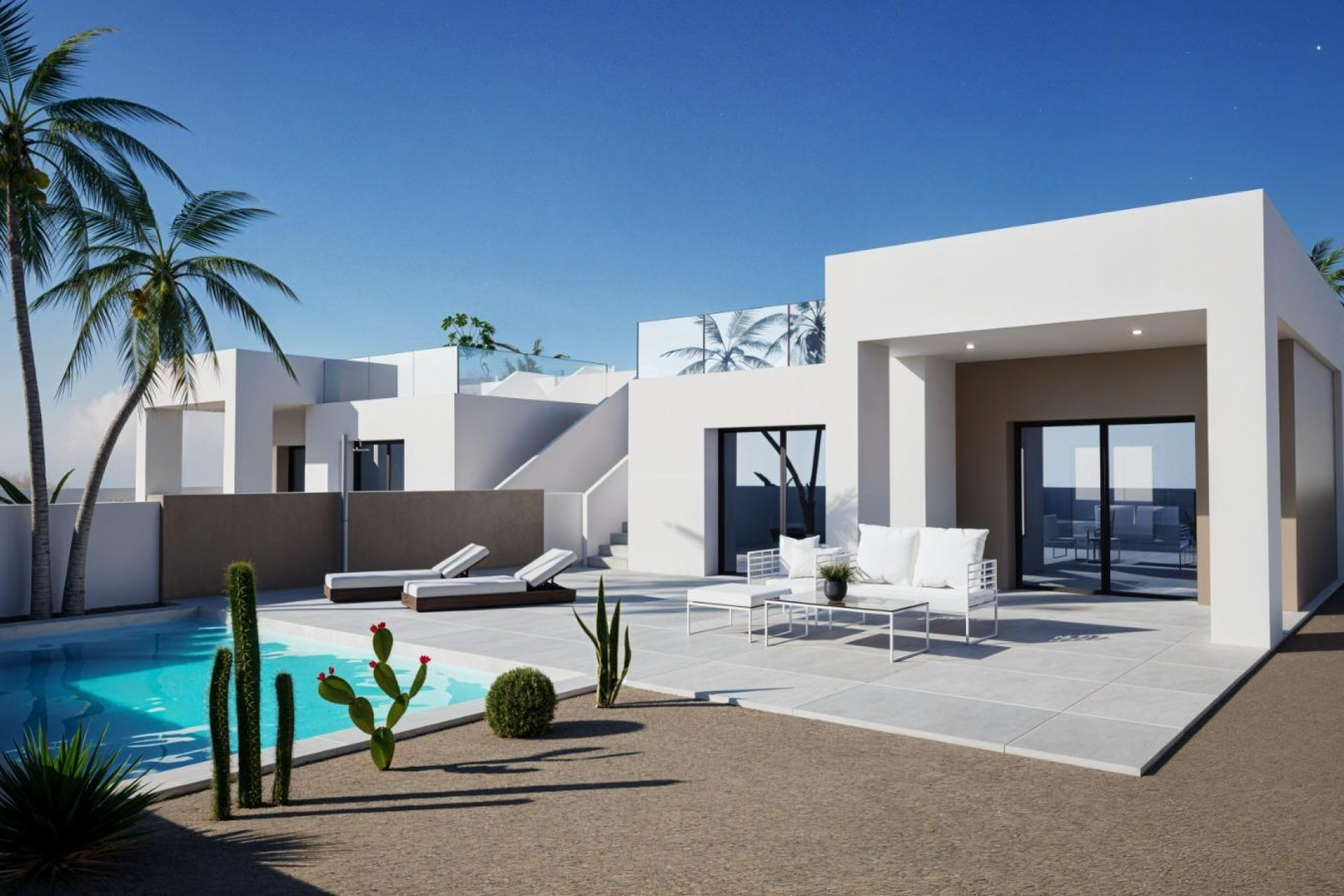 Nieuwbouw woningen - 3. Halfvrijstaand huis - La Romana - Costa Blanca Noord