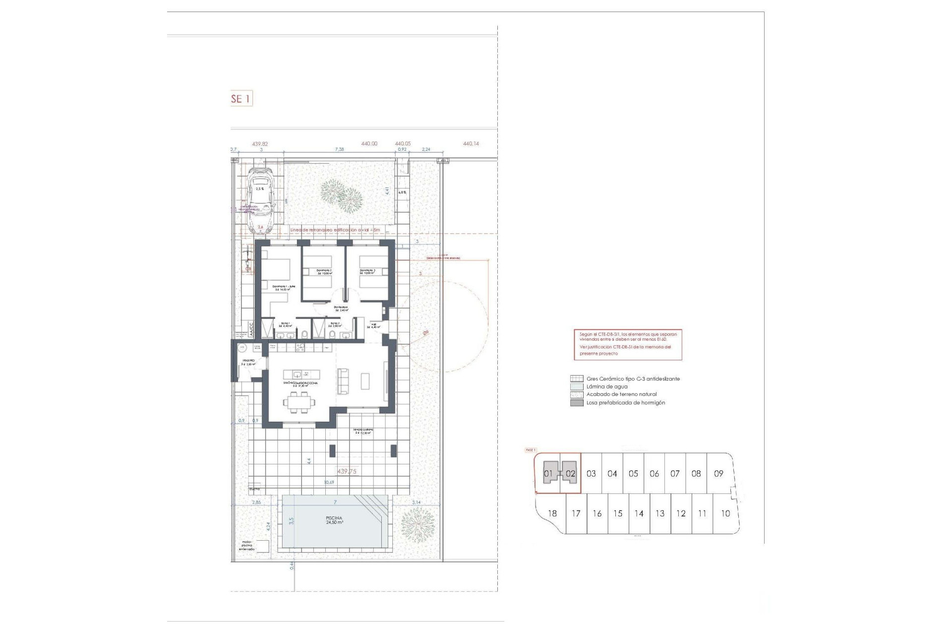 Nieuwbouw woningen - 3. Halfvrijstaand huis - La Romana - Costa Blanca Noord