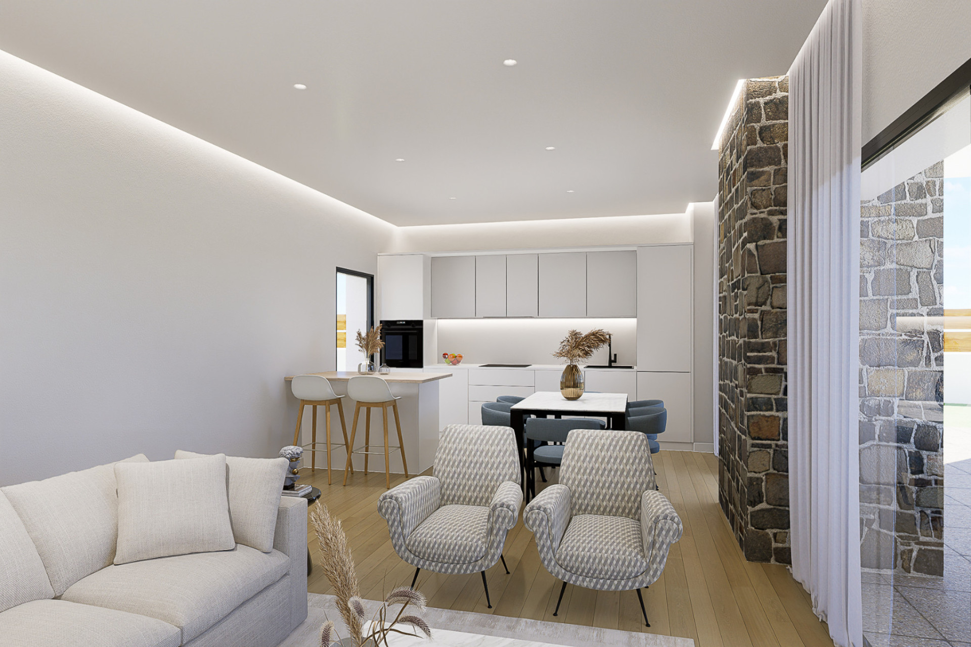 Nieuwbouw woningen - 3. Halfvrijstaand huis - La Zenia - Costa Blanca Zuid