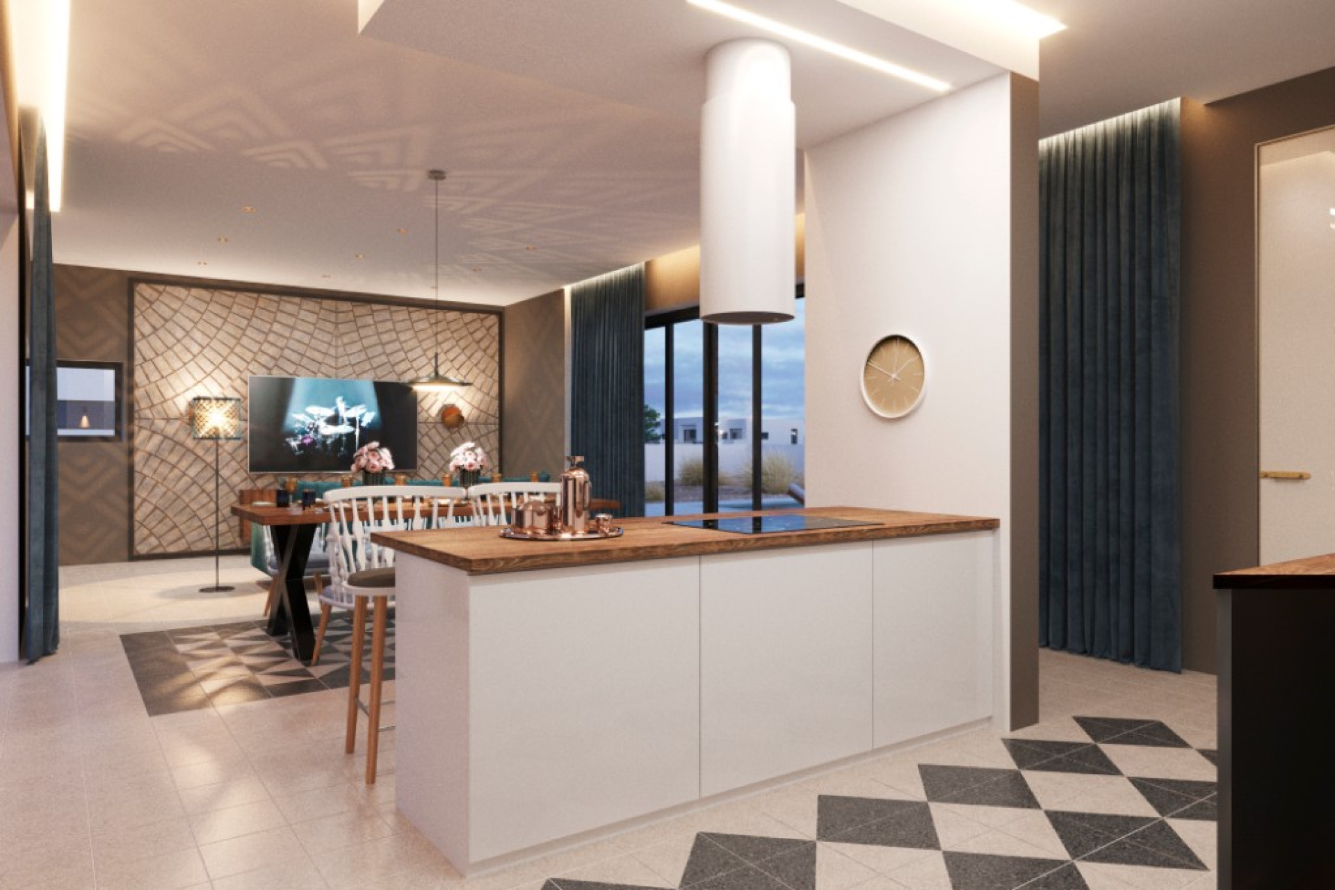 Nieuwbouw woningen - 3. Halfvrijstaand huis - Las Colinas Golf and Country Club - Costa Blanca Zuid