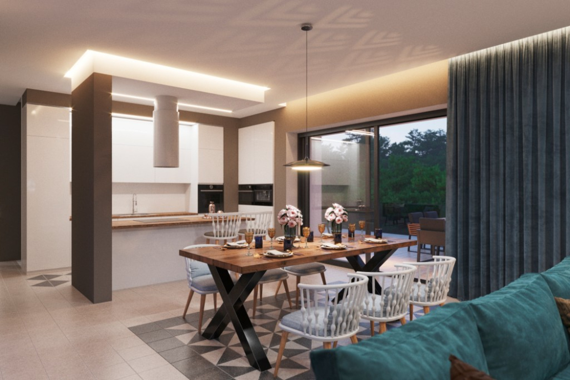 Nieuwbouw woningen - 3. Halfvrijstaand huis - Las Colinas Golf and Country Club - Costa Blanca Zuid