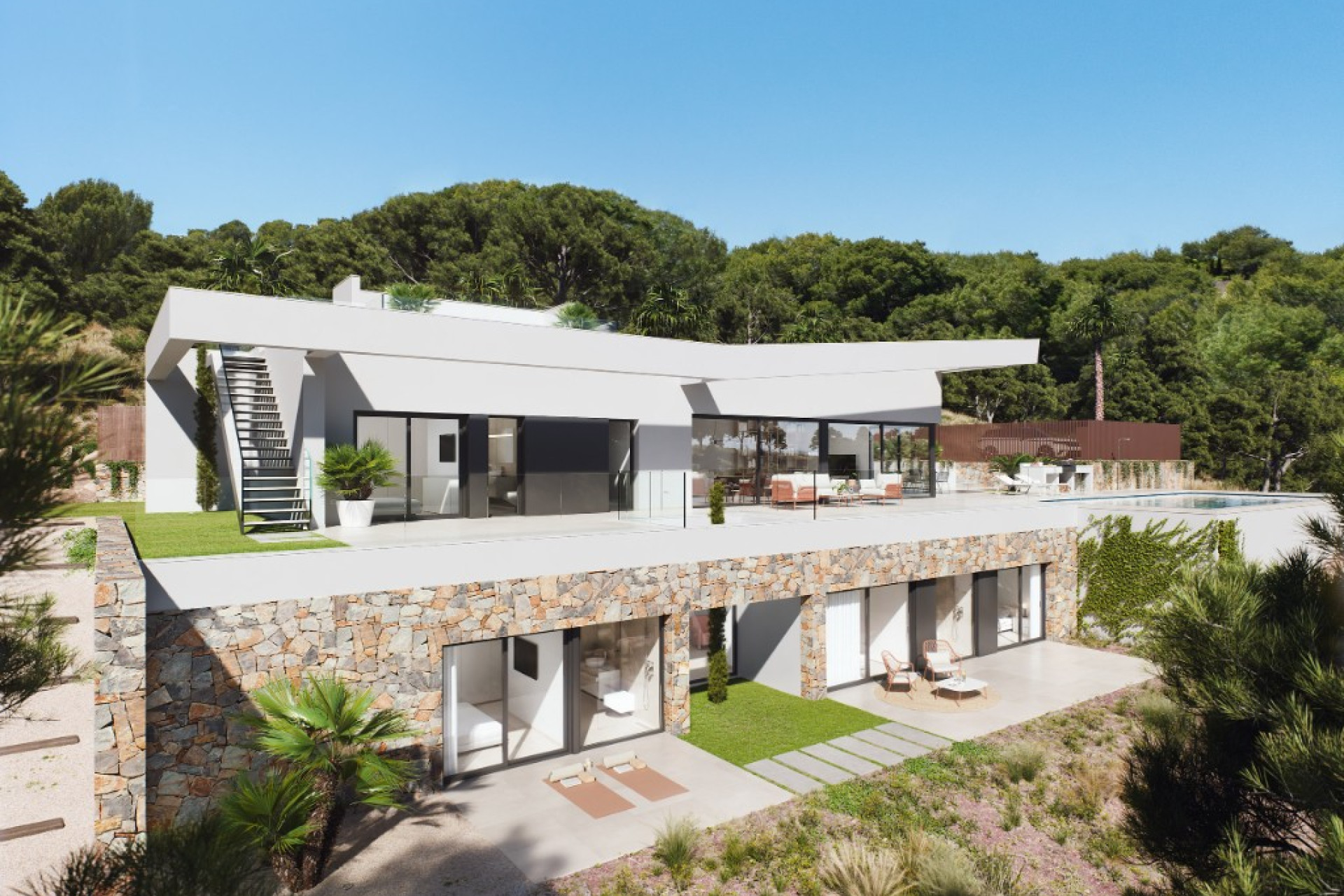 Nieuwbouw woningen - 3. Halfvrijstaand huis - Las Colinas Golf and Country Club - Costa Blanca Zuid